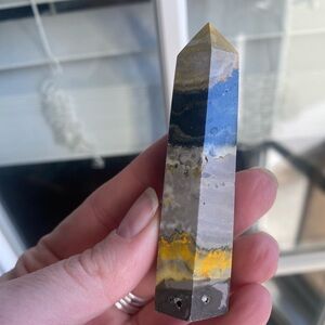 Bumblebee Jasper Crystal Point